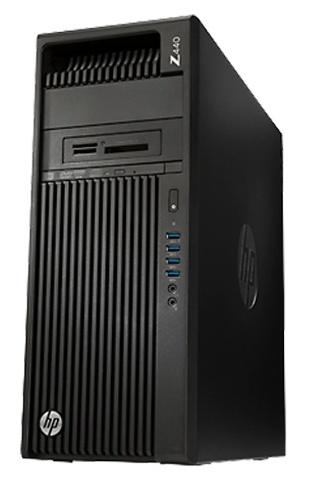 测试主机 HP Z440 塔式工作站外观